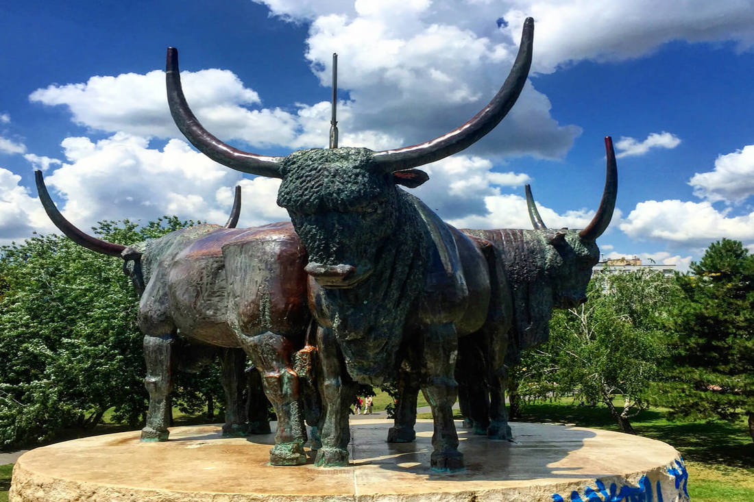 bulls-statue-budapest